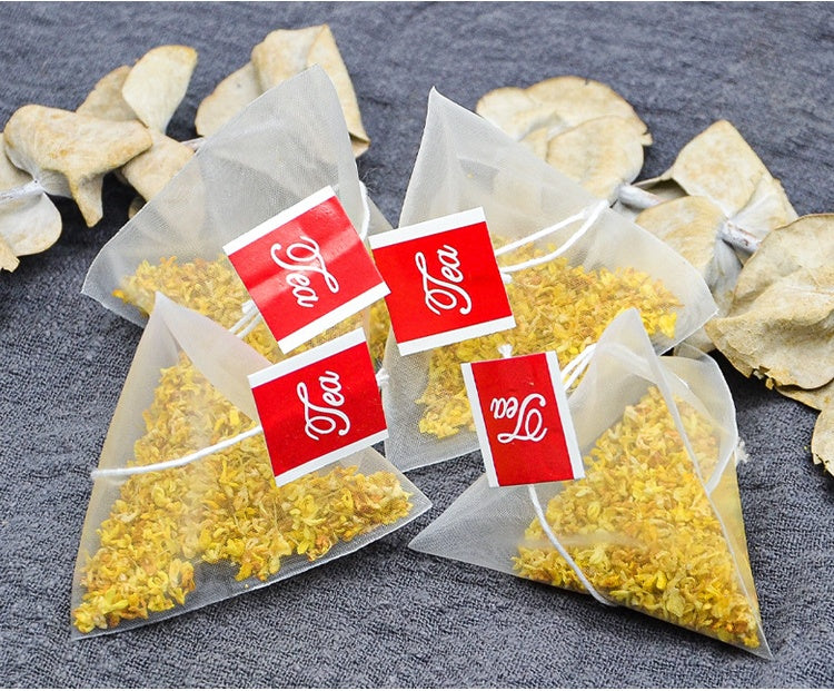 Three packets of osmanthus tea