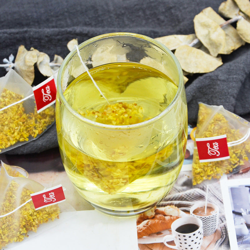 Three packets of osmanthus tea