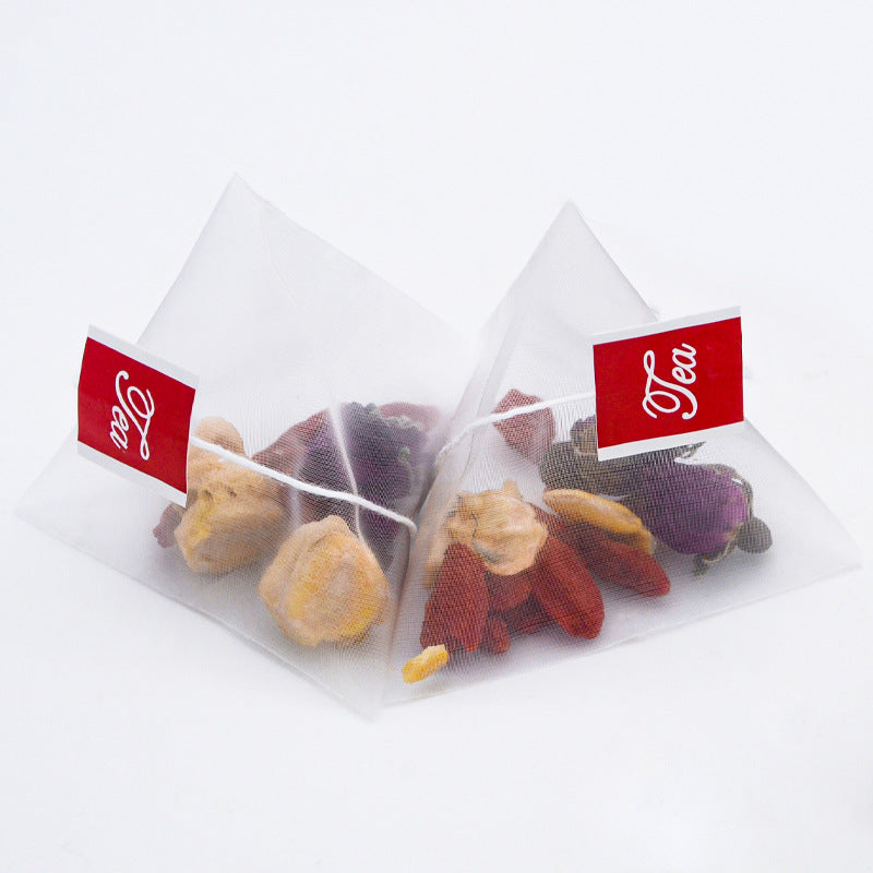 Three packets of rose, wolfberry and monk fruit tea