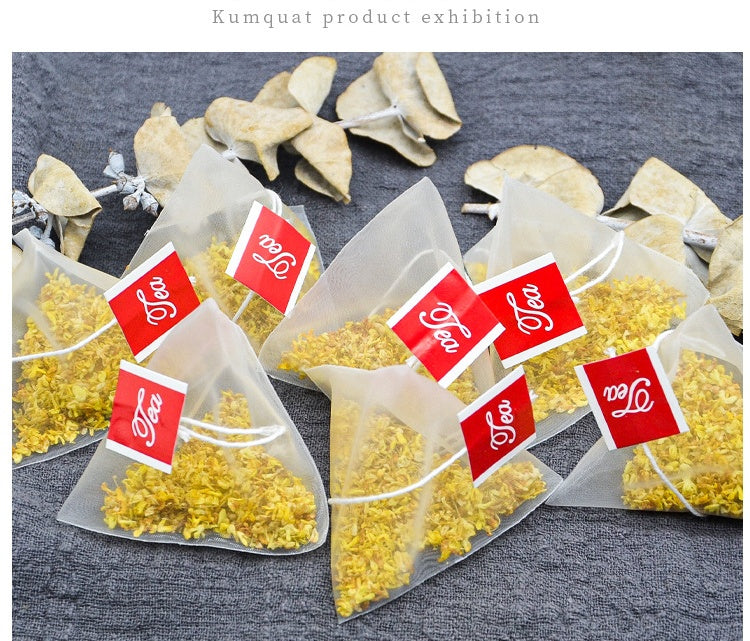 Three packets of osmanthus tea