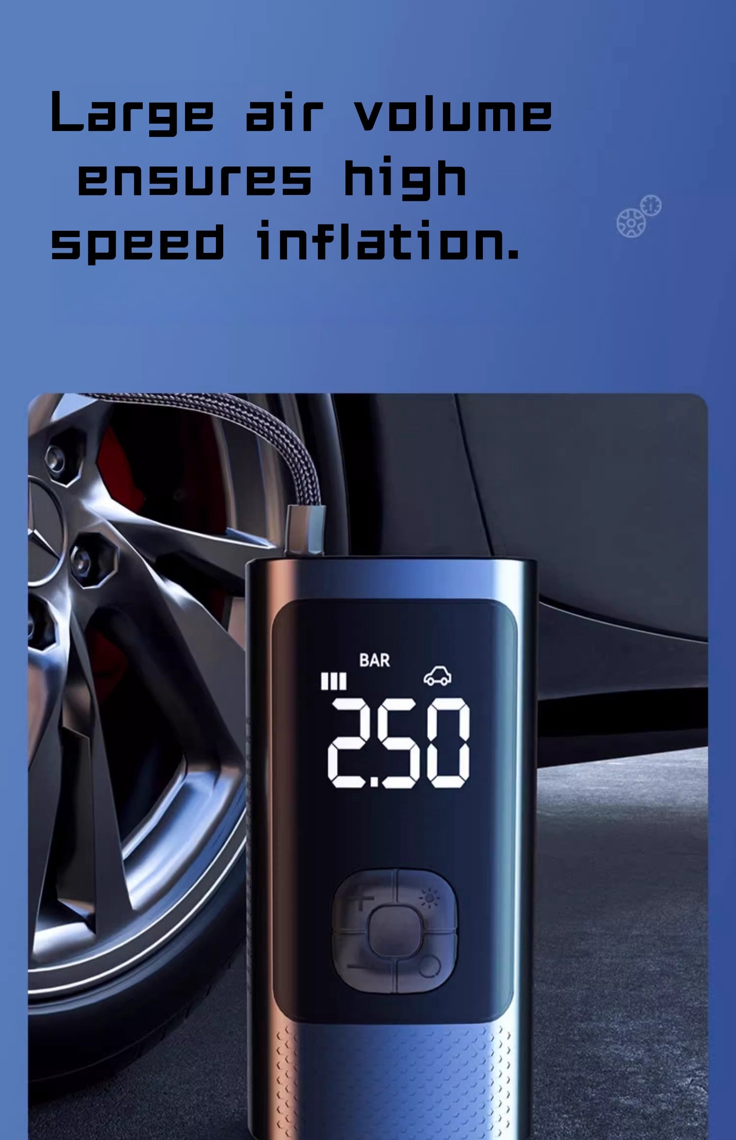 Vehicle inflator