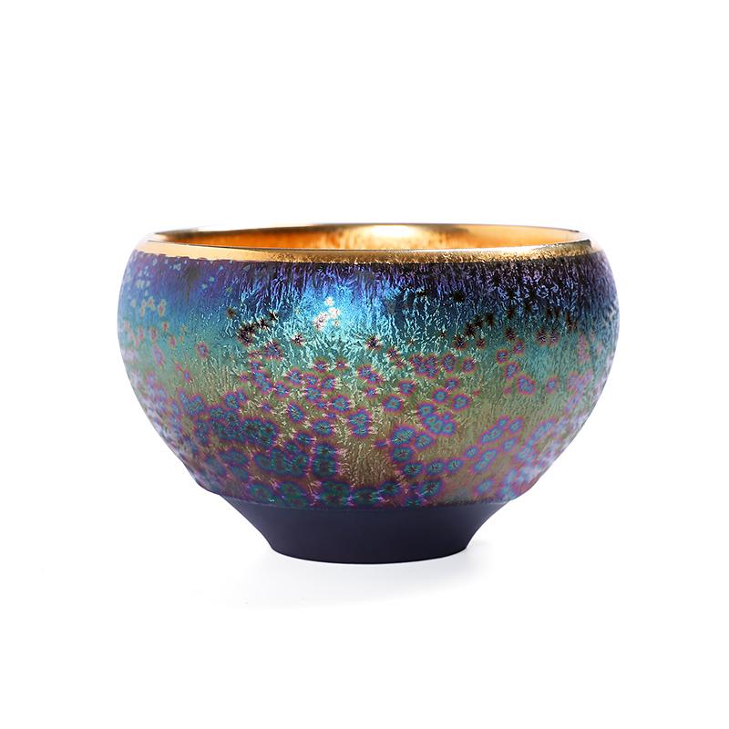 Golden Magic Tea Cup Tenmokus