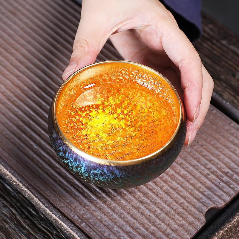 Golden Magic Tea Cup Tenmokus